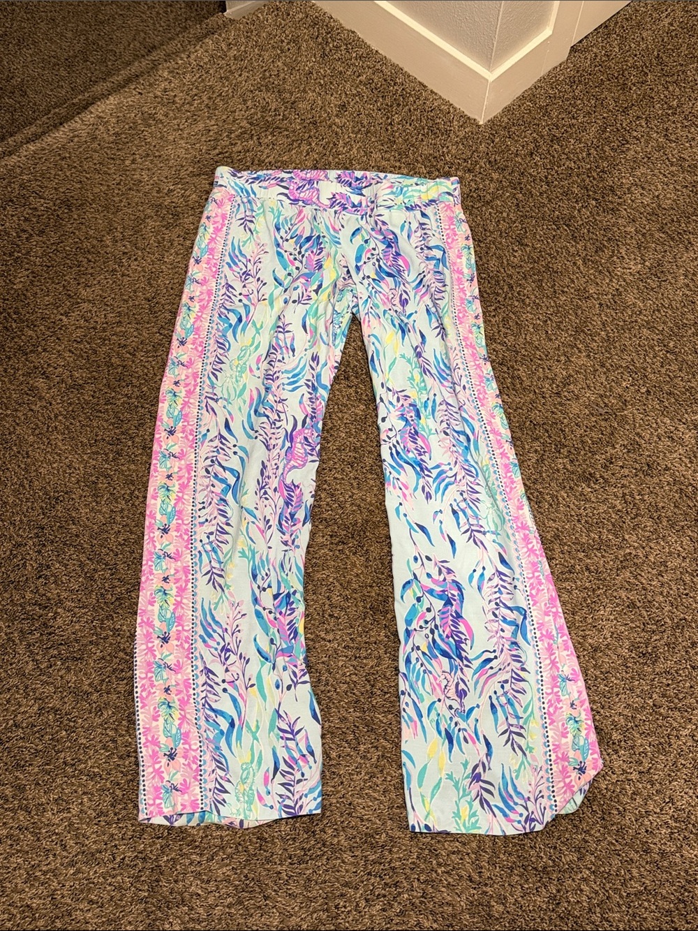Lilly Pulitzer Pastel Multicolor Pink Side Panels